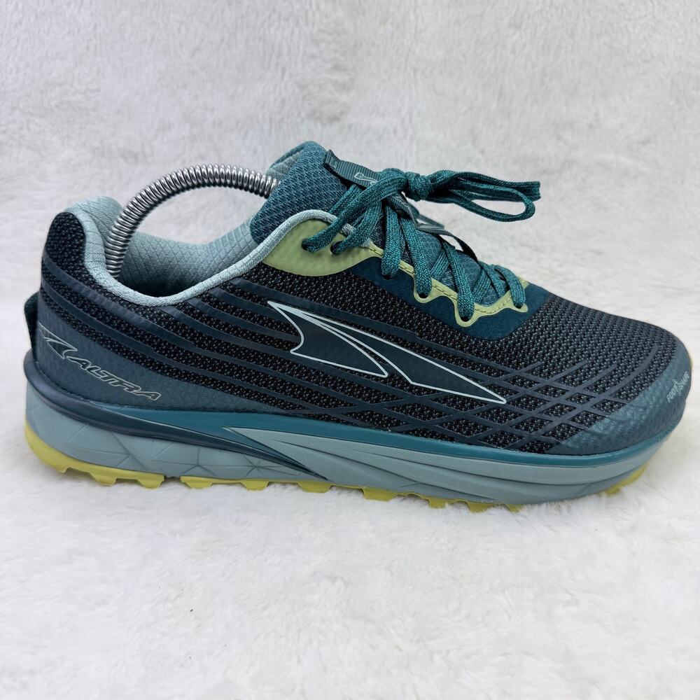 Altra Timp 2 Womens Trail Running Shoes Teal Lime Size 10.5 Zero Drop Wide